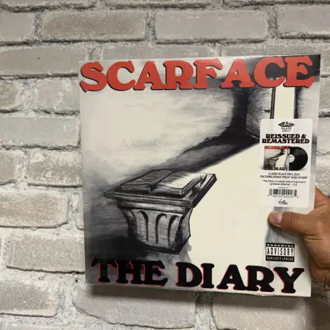 Scarface — The Diary, Rap-A-Lot 40th Anniversary 2xLP reissue