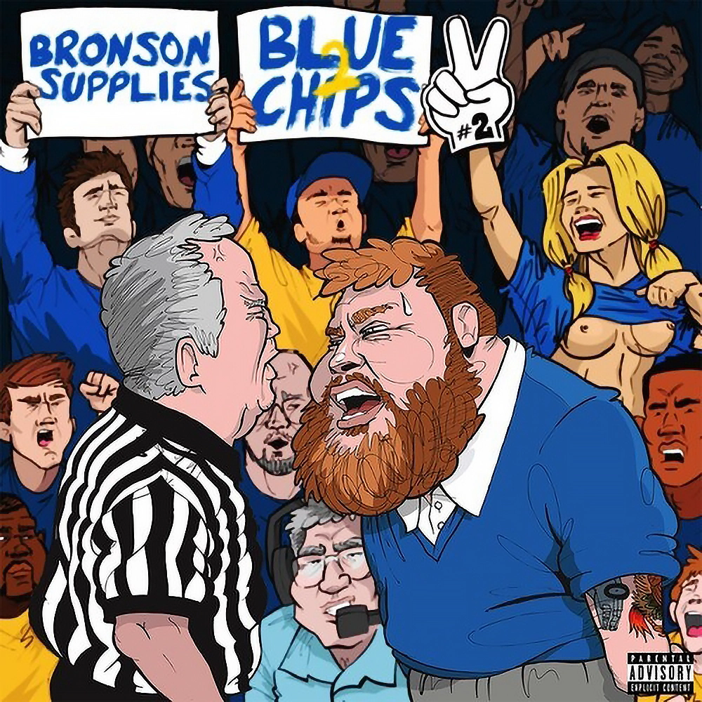 Blue Chips 2 — Action Bronson and Party Supplies mixtape cover
